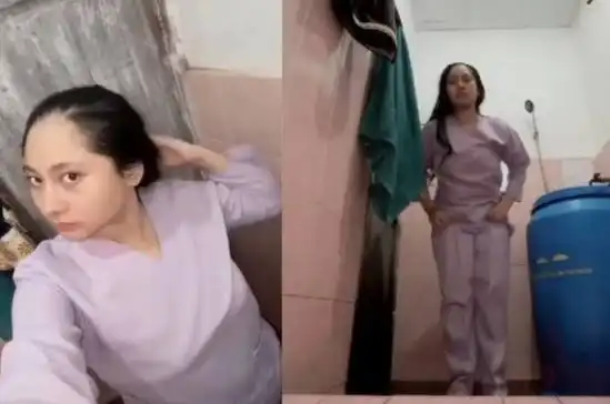 40second Video Of Midwife Rita In Action In The Bathroom, Video Viral Bidan