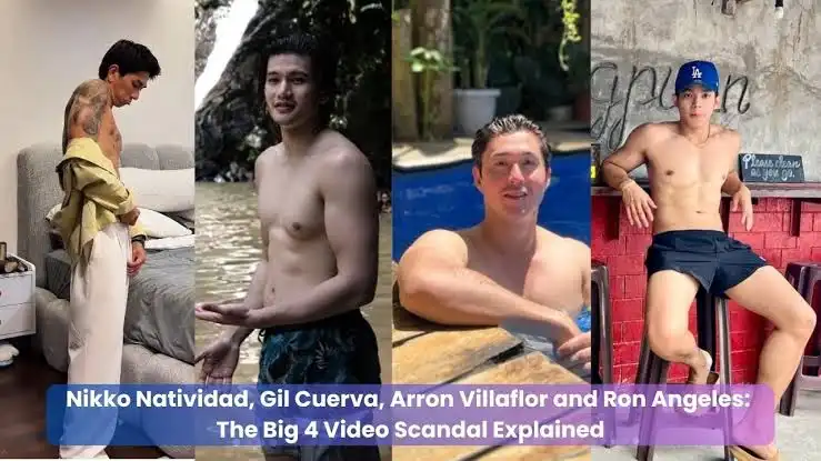 Viral 4 Actors: The Big 4 Nikko Natividad, Gil Cuerva, Arron Villaflor & Ron Angeles Viral Video – Full Story